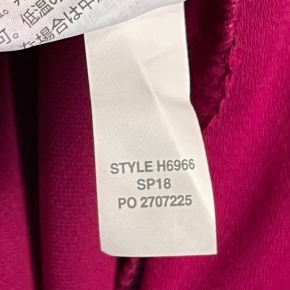 J. CREW DRAPEY WRAP BACK DEEP BERRY PINK WIDE LEG CROPPED SHORT SLEEVE JUMPSUIT - Picture 13 of 13